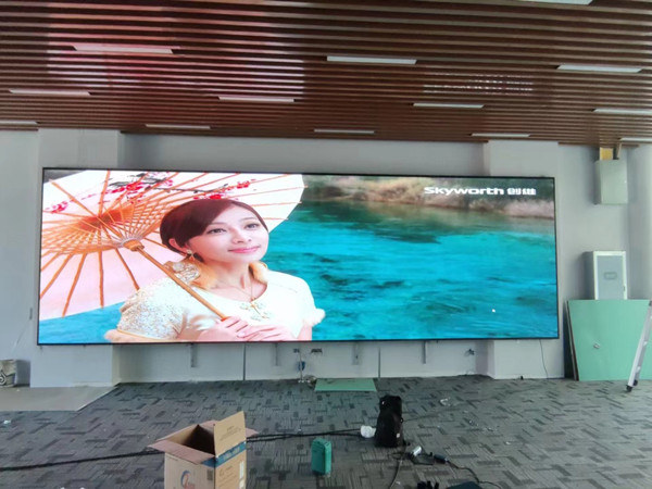 湘潭P1.53led小间距屏安装案例